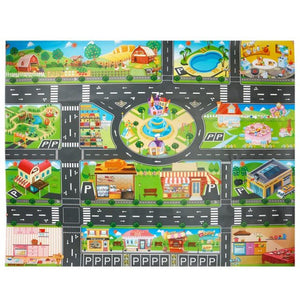 Traffic Map Rug