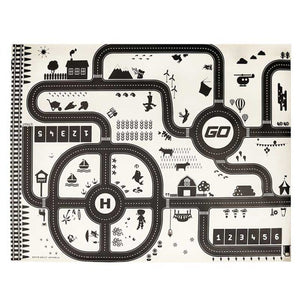 Traffic Map Rug