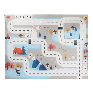 Traffic Map Rug