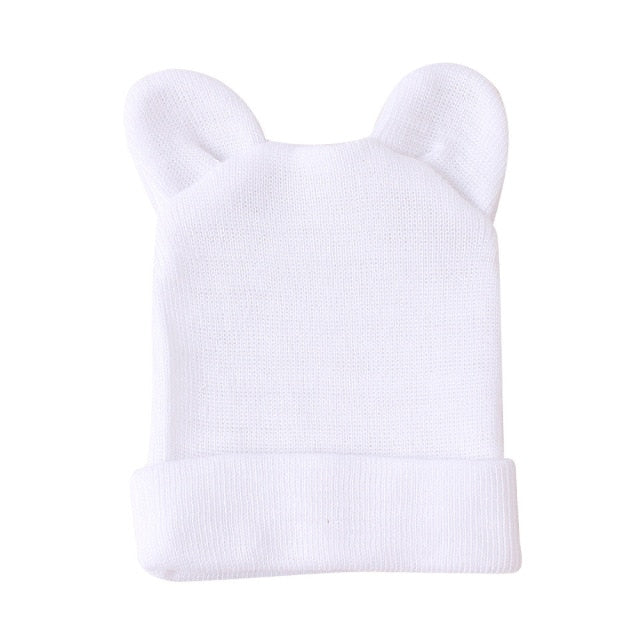 Baby Rabbit Knit Hat 0-6 months