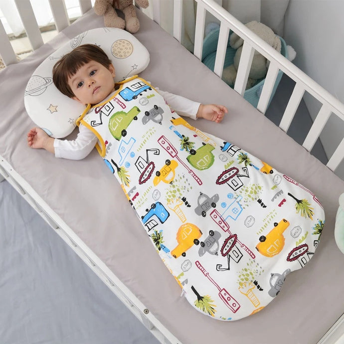 Baby Motor Print Sleeping Bag