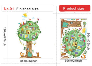 Tree House Wall Stickers