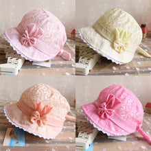 Load image into Gallery viewer, Baby&#39;s Summer Lace Hat