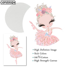 Load image into Gallery viewer, Little Princess Unicorn Ballerina Wall Art