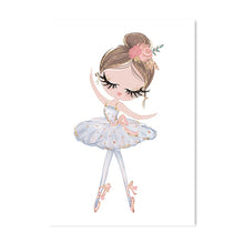 Load image into Gallery viewer, Little Princess Unicorn Ballerina Wall Art