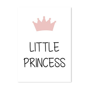 Little Princess Unicorn Ballerina Wall Art