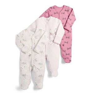 Baby 3pcs  Long Sleeve Sleepsuits