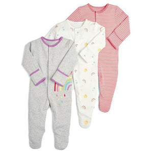 Baby 3pcs  Long Sleeve Sleepsuits