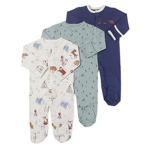 Baby 3pcs  Long Sleeve Sleepsuits