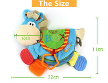 Load image into Gallery viewer, Baby Growth Teething Soft Book Toy