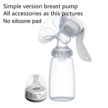 Load image into Gallery viewer, Manual Breast Feeding Silicon Pump BPA Free